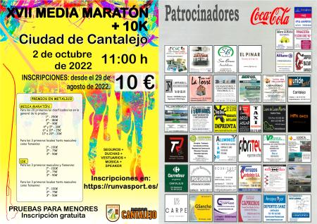 XVII Media Maratón + 10 K Ciudad de Cantalejo