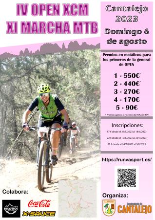 IV OPEN y XI MARCHA MTB Cantalejo