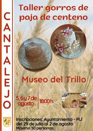 Taller gorros de paja (4)