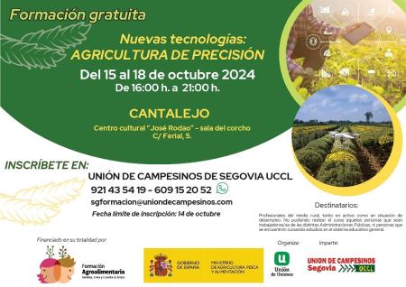 Imagen Curso nuevas tecnologías: agricultura de precisión en Cantalejo